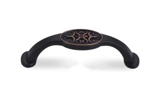 China Furniture Hardware Pull Handles , Zinc Alloy Kitchen Hardware Handles M4x22 Screw Size factory