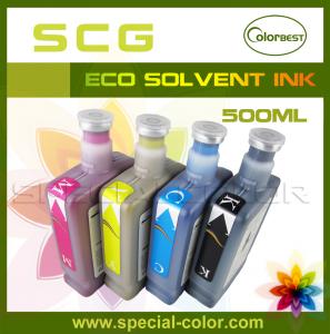 China Hot sale Galaxy Eco solvent ink for DX5 DX6 DX7 printhead.eco max ink cartridge on sale