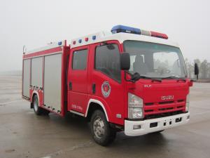 China ISUZU Foam Fire Truck ISO9001 Certification For Complex Terrain Roads factory