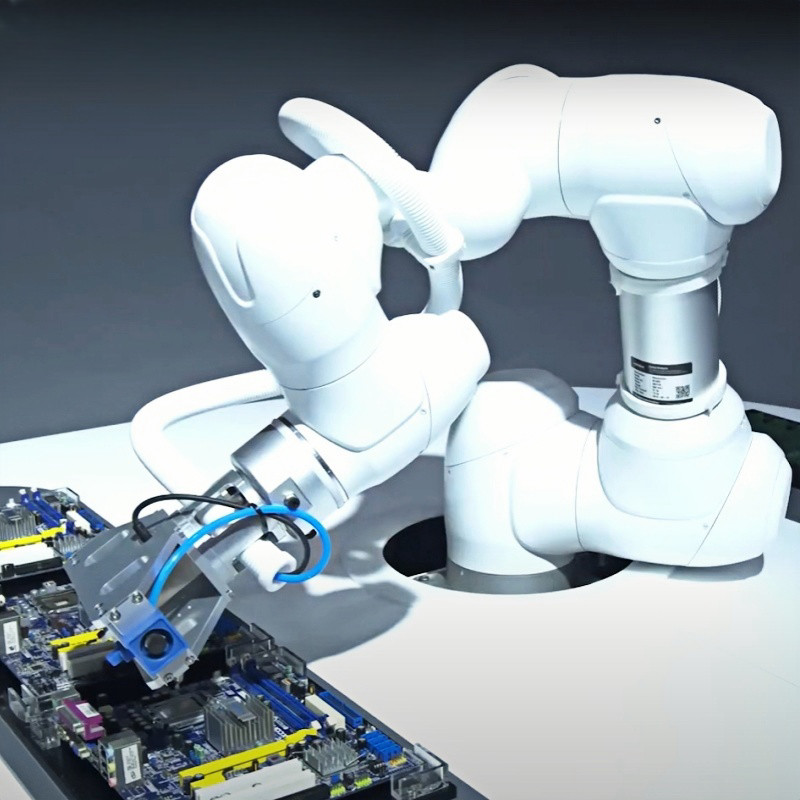 High Safety 6 Torque Sensors Doosan Robotics M1509 Heavy Handling Cobot Robot Arm Automation With Onrobot Gripper