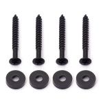Ergonomic Metal Guitar Neck Ferrules Tool Set With Durability Silver Screws