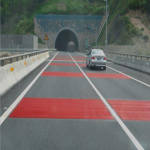 China Red 25kg/bag Anti Slip Thermoplastic Road Marking Paint factory