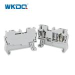 Tin Plated Nylon PA66 Spring Cage Terminal Blocks 12 AWG