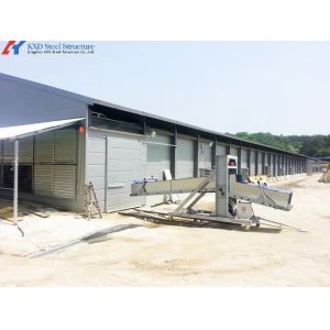Prefabricated Steel Structure Chicken Farm House for Poultry Breeding