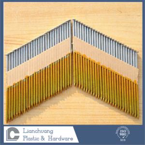 China ISO9001 Clipped Head Paper Strip Nails For Framing 2.87 X 65MM factory