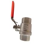 Threaded Ball Valves DN8-DN100 PN63 DIN3202-M3 Stainless Steel 304 316 2PC for