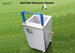 China 49L Ultrasonic Golf Ball Cleaning Machine , 40kHz Sonic Wave Ultrasonic Cleaner Easy Move And Stop factory