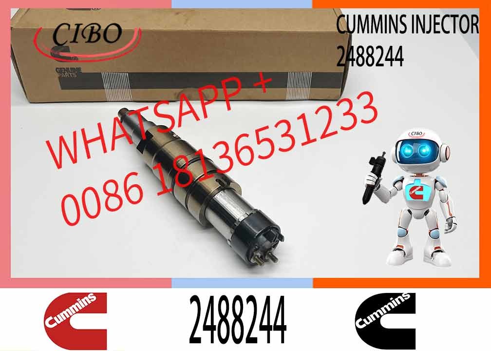 Common Rail DX350 Fuel Injector 2488244 2036181 0984302 180745090 DDJ8L0HW2 Diesel Engine