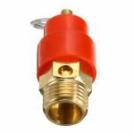 Small Brass Safety Relief Valve 1/4" BSP 120PSI Pressure Release Regulator