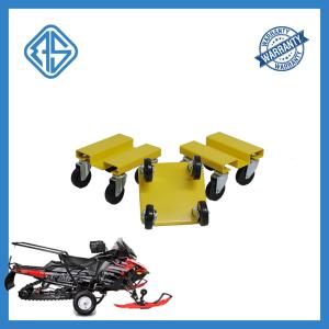 China Bind Belt Snowmobile Wheel Dollies Moving Painted Steel Load 1500 Pounds factory