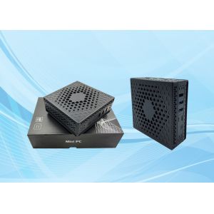 Quad Core Intel Fanless Pc / Fanless Media Pc VESA Case Mounting AC1-Z