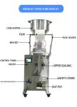 Yougurt BV Sachet Packing Machine BV Powder Filling Machine