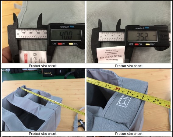UL RoHS Product Quality Inspection Services For Hanging Diaper Organizer