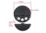 125dB Wireless Glass Break Detector Ultra Slim With LR44 Battery