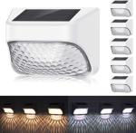 Outdoor Solar LED Fence Light Solar Powered Garden Lights Waterproof Luminous