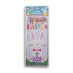 High Quality Easter Clear Plastic Cellophane Candy Bag Bopp Cello Treat Bag
