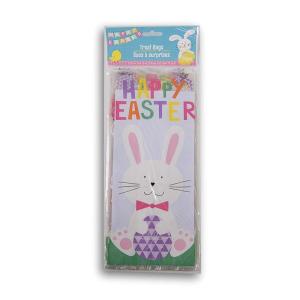 China High Quality Easter Clear Plastic Cellophane Candy Bag Bopp Cello Treat Bag factory