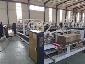 China CE Certified 5ply Plc Carton Folding And Gluing Machine factory