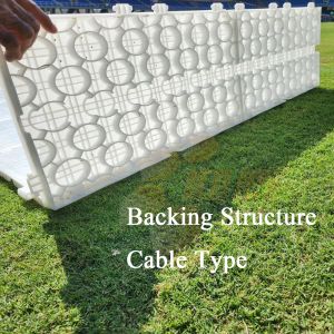 PP Interlocking Outdoor Modular Plastic Event Flooring Concert Party Event Floor