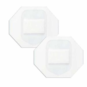 OEM Cotton Pad Transparent Island Dressing Impermeable For Wound Exudes