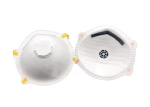 China Eco Friendly Valved Dust Mask , FFP2V Save Mask With Adjustable Nose Piece factory