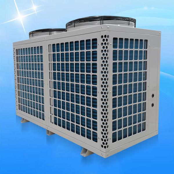 42kw Air To Water Heat Pump In Combination With Swimming Pool Water Curtain