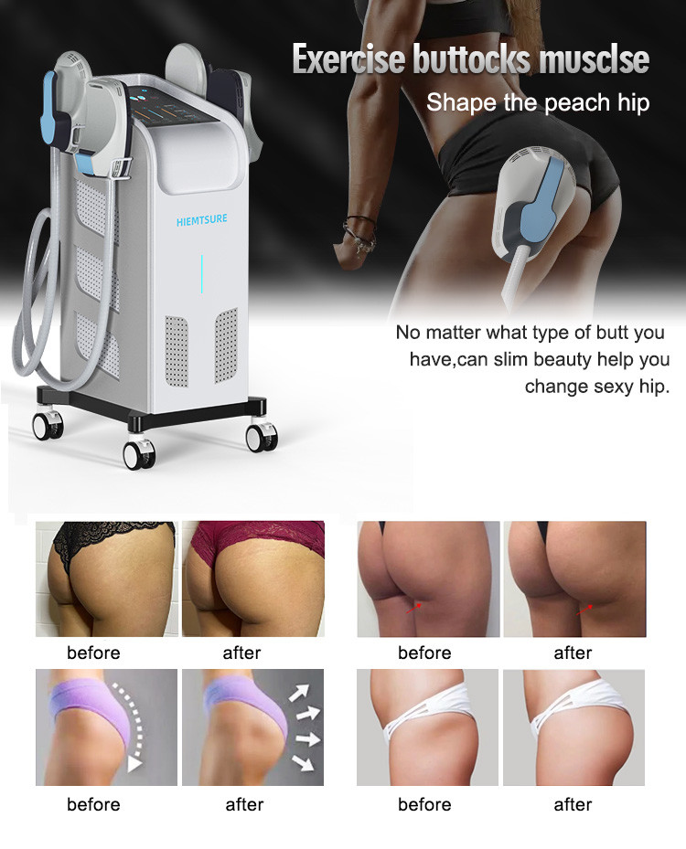 Non Invasive Body Shaping Slimming Machine 50Hz 60Hz EMS Fat Burning Machine