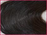 Natural Black Virgin Brazilian Human Hair Extensions Big Curl Type