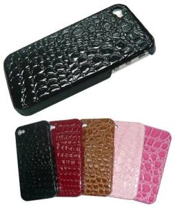 China iPhone 4S new crocodile line back cover case factory