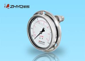 China Sanitary Diaphragm Seal Type Pressure Gauge All Stainless Steel Structure factory