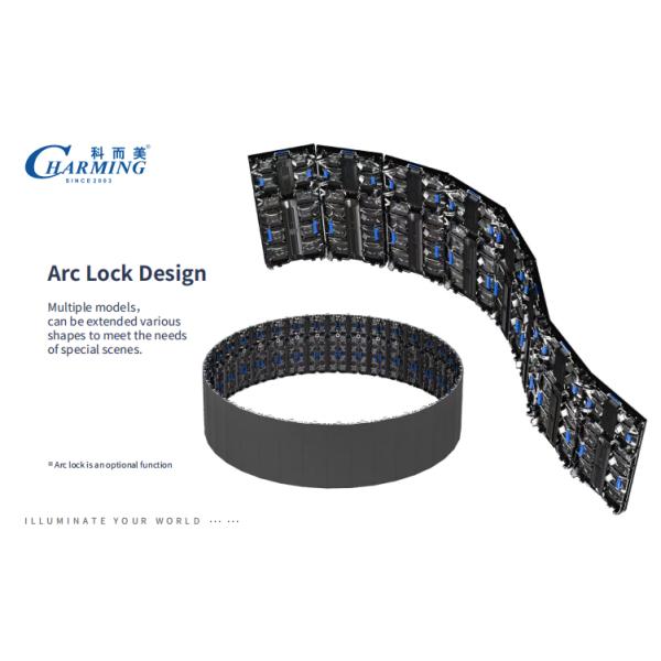 Outdoor Performance Rental Stage Background LED Video Wall Display 110-220V