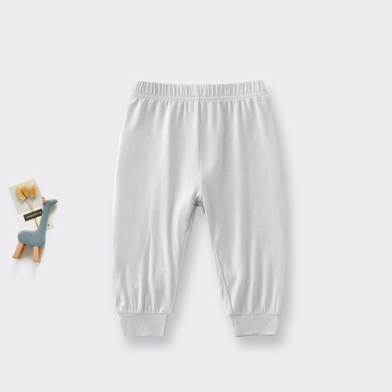 2023 spring and summer infant clothes bamboo baby trousers baby wear leggings pants