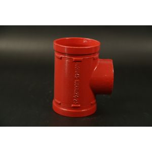 Reducer Grooved Tee Fittings For Precise / Dependable Grooved End Connections