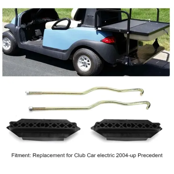 Battery Relocation Bracket Kit 12V Battery Hold Down for Club Car