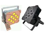 IR Battery Operated 9pcs LED Flat Par Wireless TSA110N-IR