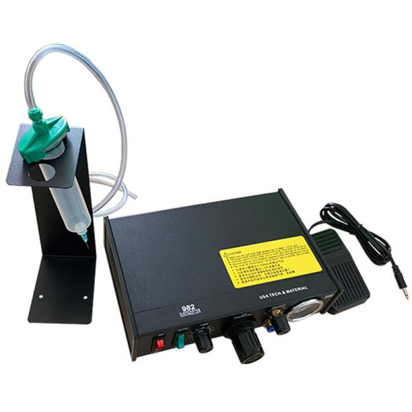 China YS-982M-1 Handheld Manual Glue Dispenser With Foot Pedal factory