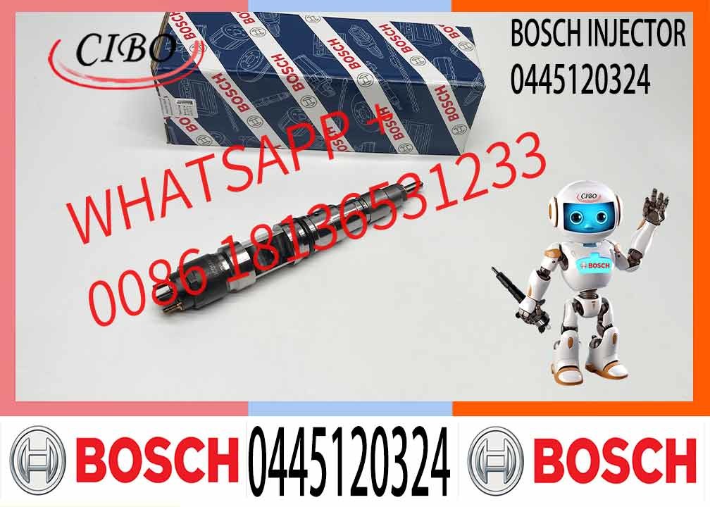 High Quality Diesel Fuel Injector Common Rail Injector Assembly 0445120324