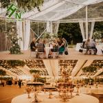 10x20m 800 People PVC Fabric Clear Wedding Marquee Tent CE SGS Certification