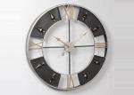 3D Circular Metal Wall Art Clock