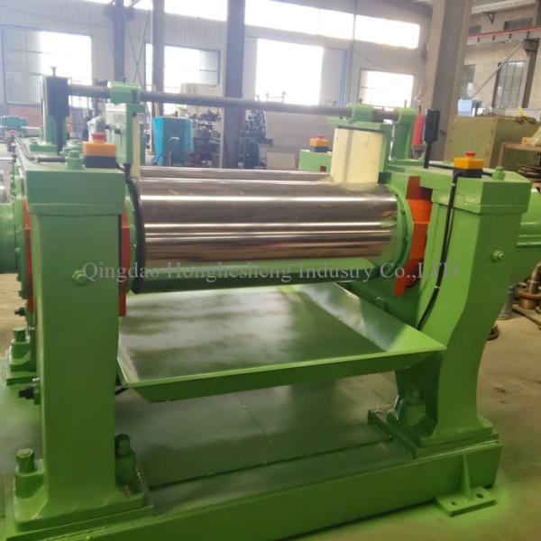 China XK450 Hot Rubber Band Two Roll Mixing Mill Rubber Mixing Machine factory