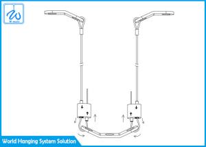 China 3048mm HVAC Seismic Bracing Kit , Pathway Products Cable Bracing System factory