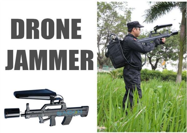 5.8Ghz / 2.4 Ghz Drone Jammer 15w , All In One Handheld Anti Drone Jamming