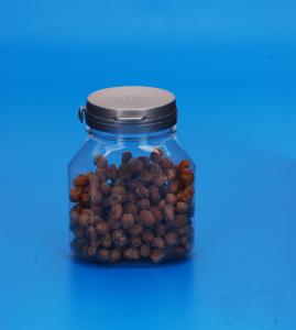 China Easy Open End Round Plastic Food Containers Eco Friendly Material 18G factory