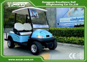 China EXCAR 2 seater Mini Electric Golf Cart Trojan Battery golf car/Curtis Controller factory