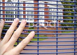 China Mild Steel Welded Anti Climb Mesh Fence Metal Square Post For Factory Machine Guards factory