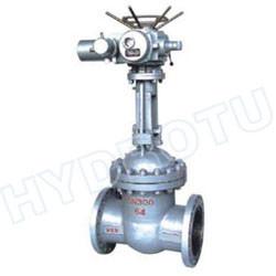 Hydropower station Electric flanged Gate Valve / Sluice Valve for Dia.50 – 1600