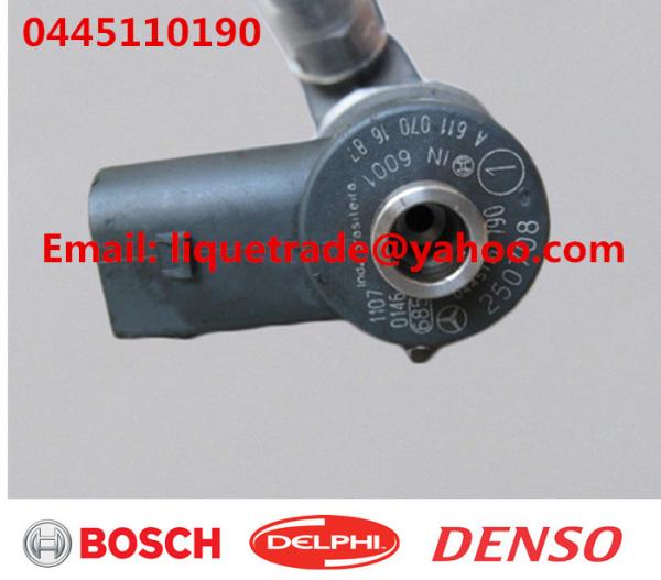 BOSCH Original Common Rail Injector 0445110190 0445110189 for Mercedes Benz