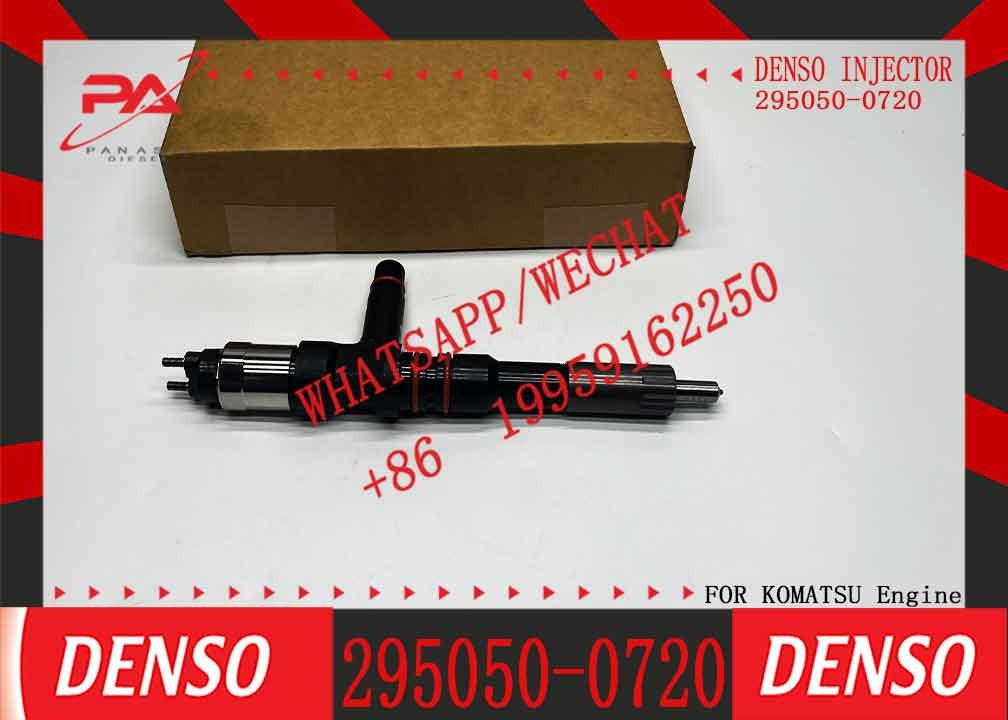 Good Quality common rail injector 295050-0720 6252-11-3100 For KOMATSU PC490-10/PC490-11/HM300-3/HM300-5