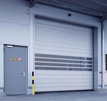 Customized Power Coated 50-80mm Polyurethane Foam Insulated Sectional Garage