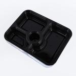 Rectangle Disposable Plastic Food Containers 0.5-1.5mm Thickness Microwave For
